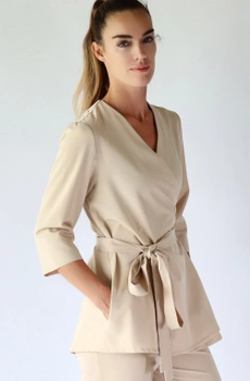 Tunika kopertowa ZAYA IVORY