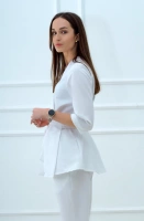 Tunika kopertowa ZAYA WHITE